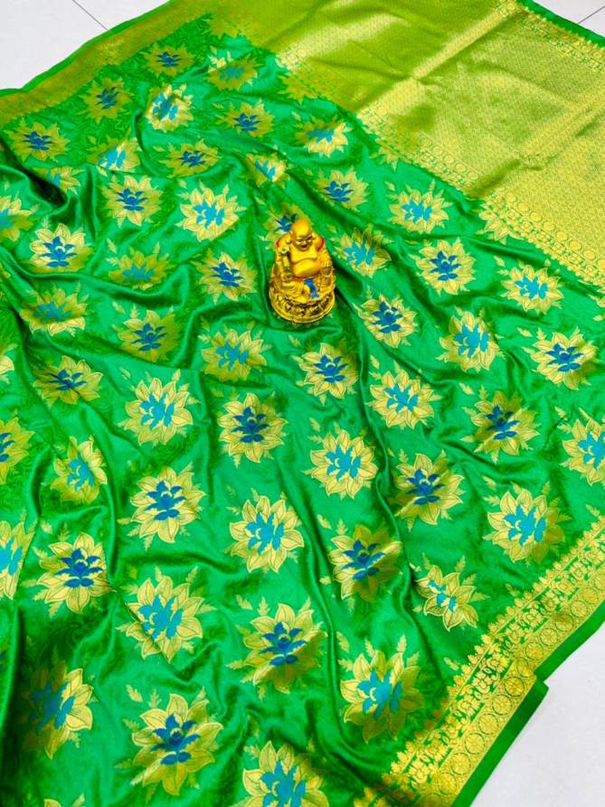 Gulmhor By Silkberry Designer Gold Zari Pure Silk Sarees Wholesale Price In Surat